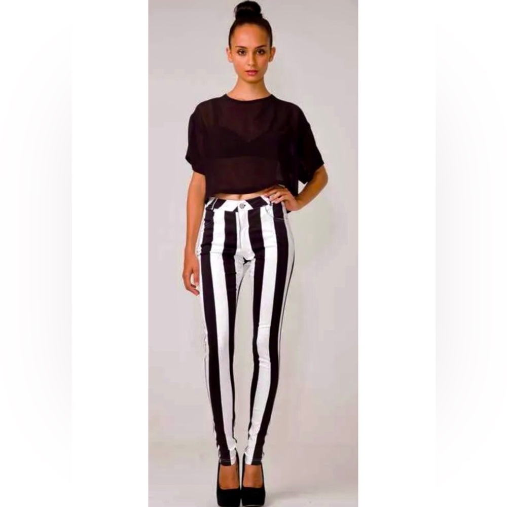 Motel rocks stripe Jean